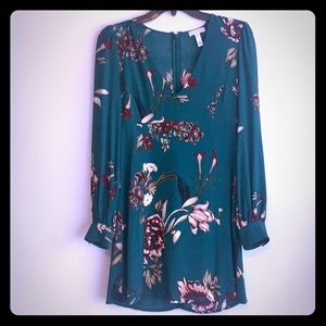 Leith floral print dress